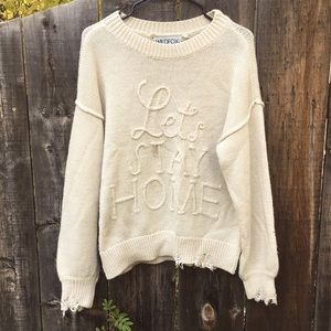 Wildfox Let’s Stay Home sweater